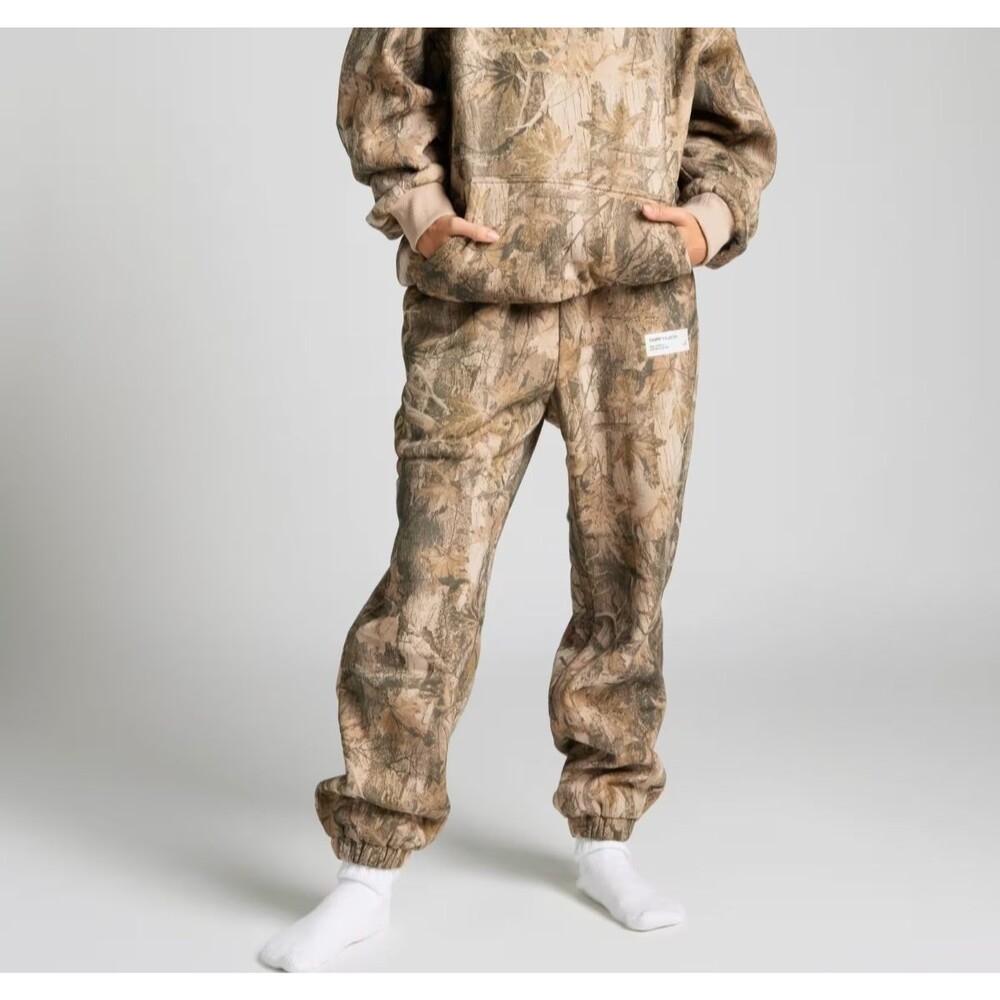 Comfrt Camo Sweatpants Size S High Sierra Heavyweight Fleece Baggy Joggers